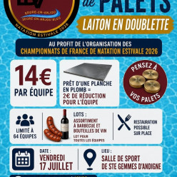 Nationaux Natation Estivale 2026 - Tournoi de Palet